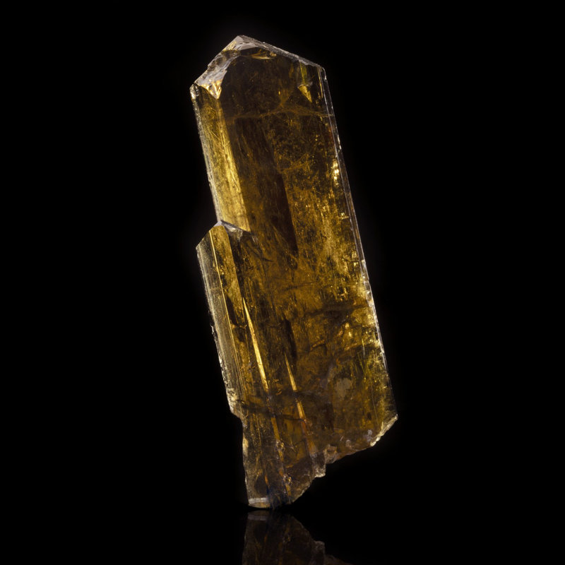Cristal d'épidote du Pakistan