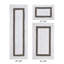 Ensemble de tapis de salle de bain réversible 100% coton ultra doux 3 pièces Atle-422382857-530697720