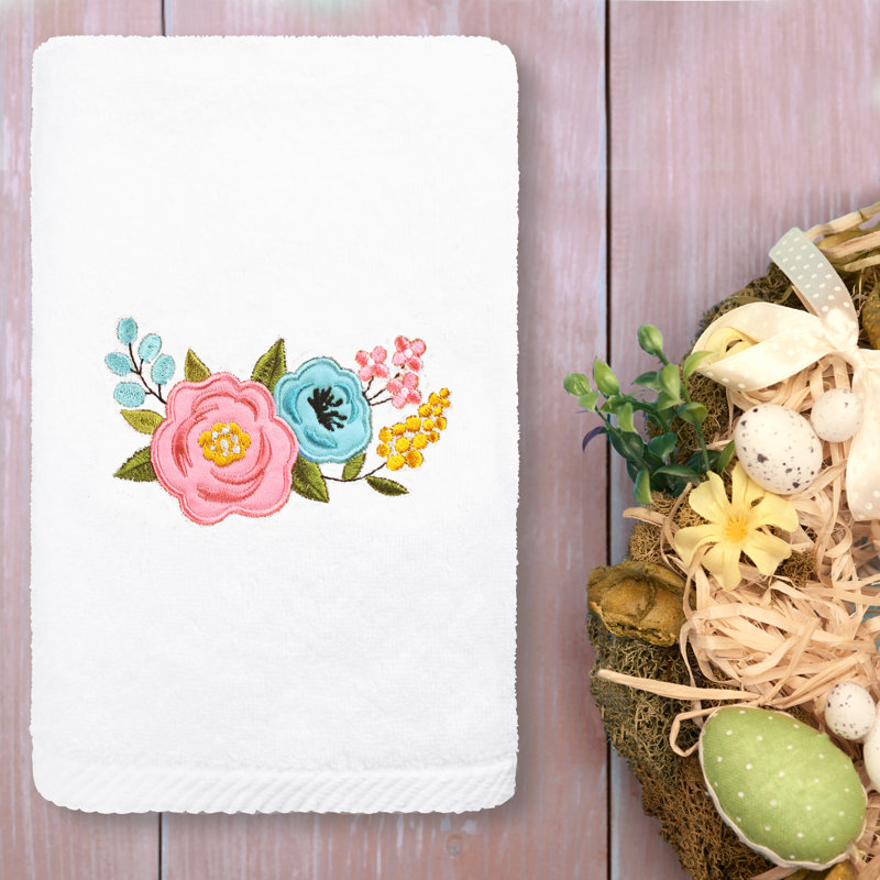 Midweight Hand Towel, White