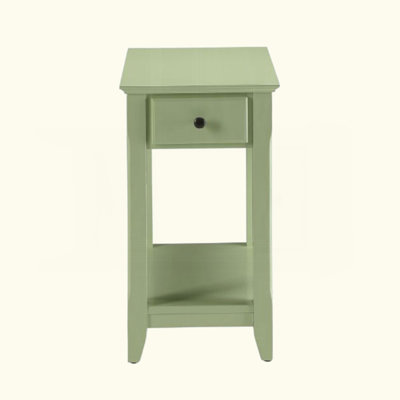 Wooden Rectangular Top With One Drawer