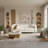 82.85" Bouclé Fabric Sofa | Teddy Upholstery-822626469