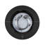 Aegean 24" Round Steel Propane Fire Pit Table with Hidden Tank Storage by Real Flame-95635479