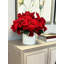 Poinsettia Holiday Floral in Fiberstone Pot