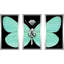 "Tiffany Butterfly" par Jodi - 3 pièces, encadré-407120730