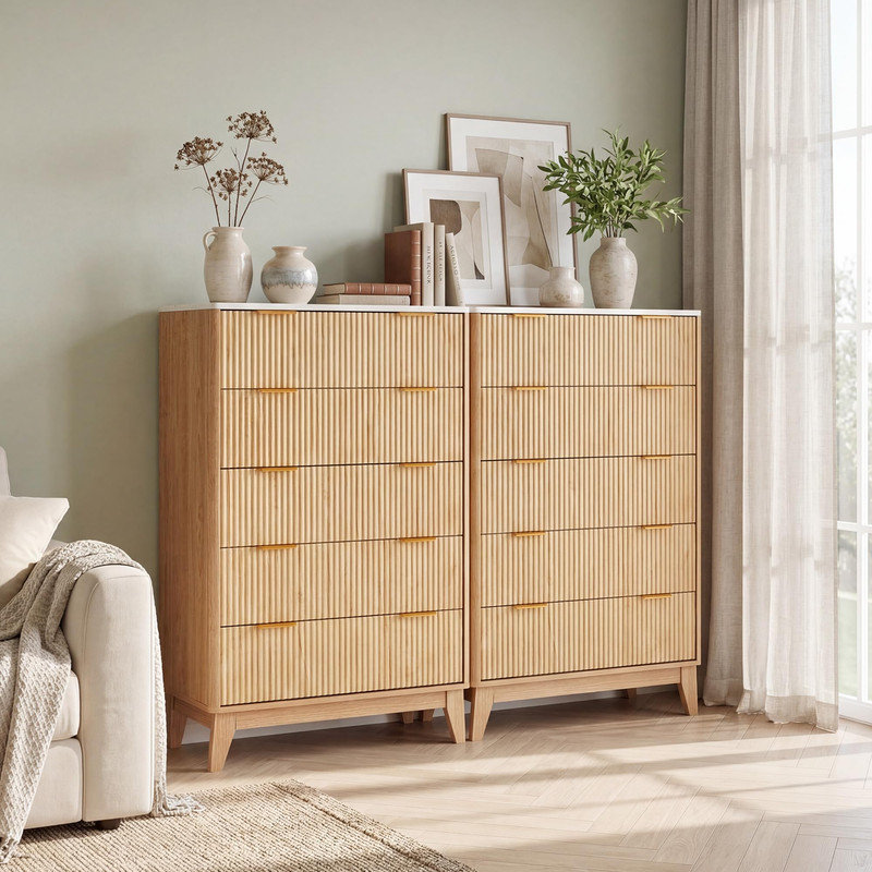Commode 5 tiroirs Modern