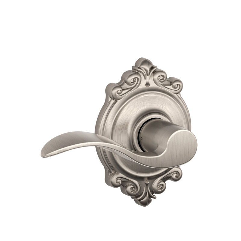 Addison passage Door Lever, Satin Nickel