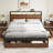 Antioch Modern Bed Frame with 4 Drawers, LED Light and Charging Station-1916939460-1898476079