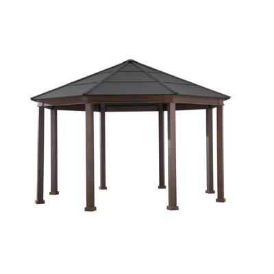 Daybreak 15 Ft. W x 15 Ft. D Steel Patio Gazebo