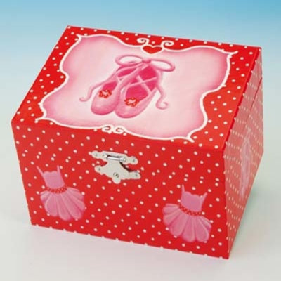 Wood Jewelry Box + Musical