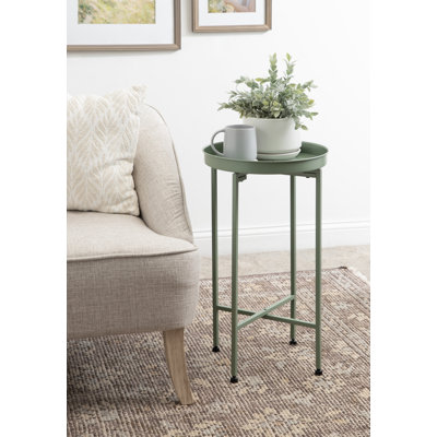 Table de bout avec plateau Dina