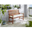 France Solid Wood Eucalyptus Outdoor Bench