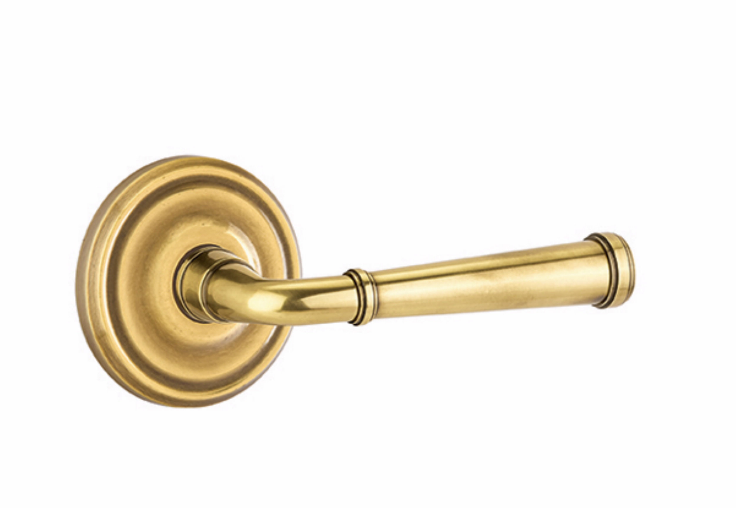 Emtek Dummy Leverset w/ Regular Rosette and Merrimack Lever | Wayfair