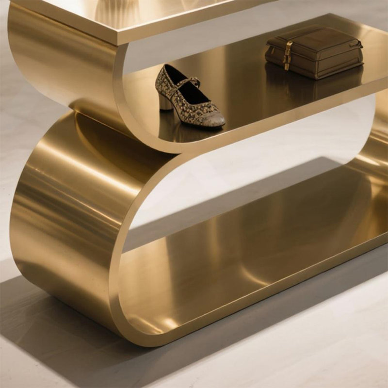 Table de présentation Luxury Wave, H 29,53 po x l 39,37 po x P 15,75 po