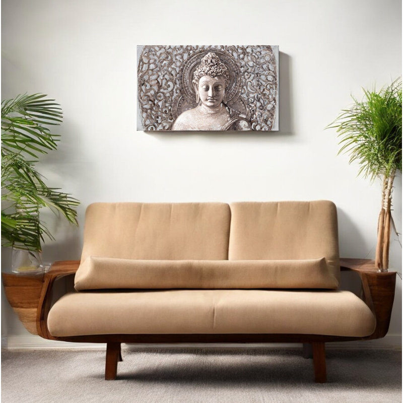 Bouddha 50% peint à la main