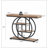41.3" Industrial 4-Tier Console Table with Circle Base - Narrow Entryway Sofa Table with Storage Shelves-901440685
