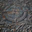 Rouleau de bronze vieilli 3D