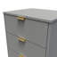 Fully Assembled Alcibades 5 - Drawer Chest of Drawers-1519424716