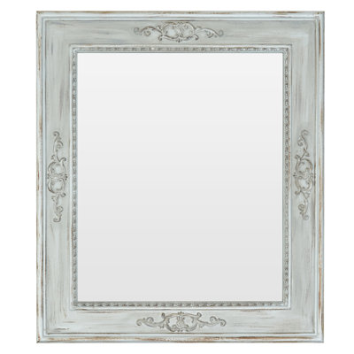 Melrose Wood Flat Wall Mirror