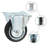 Azul 24 Piece Fixed Castor Set
