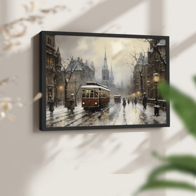 «Chirstmas Art» -ccccxxxix- impression encadrée - réversible