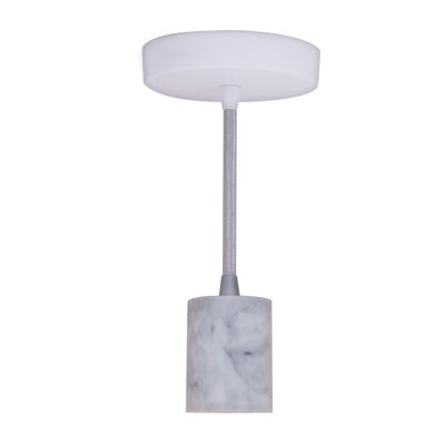 Annuel - Light White Marble Single Pendant