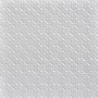 Carreau de plafond en fer-blanc clouté 2 pi x 2 pi