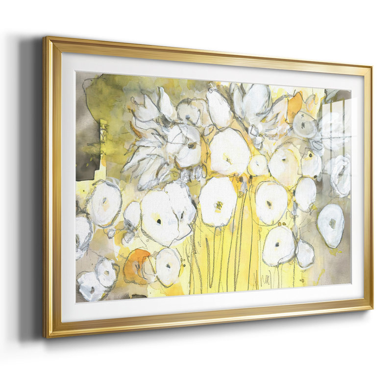 Heirloom Treasure II, reproduction d'art encadrée, Or, H 15 po x l 21 po x P 1,5 po
