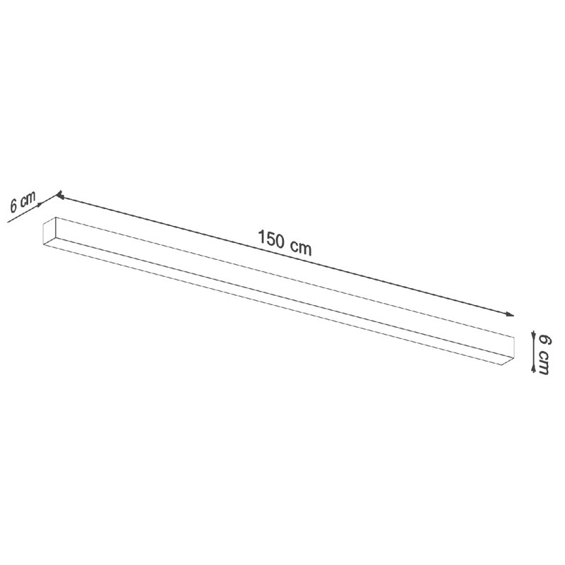 Aryss LED Flush Mount, Szary, 4000K