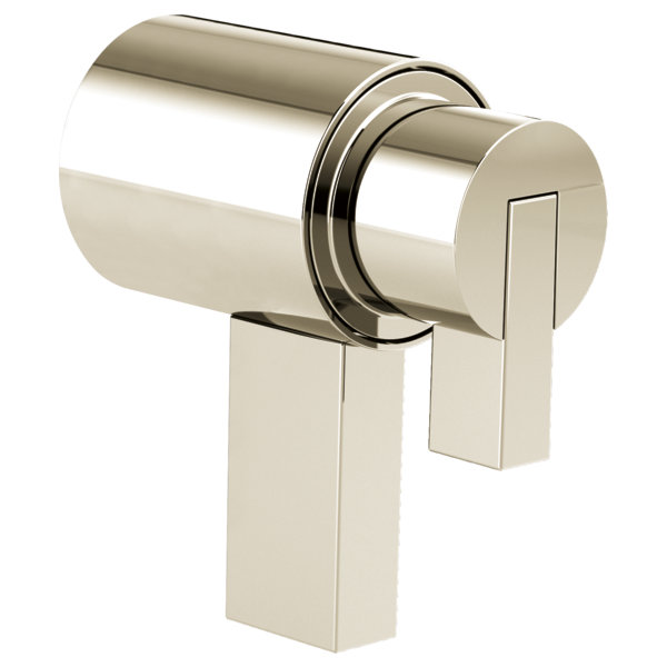 Litze Thermostatic Shower Faucet with TempAssure, Polished Nickel, Lever