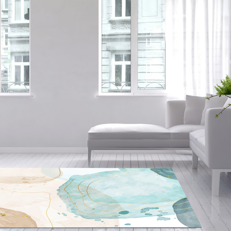 Gegory Abstract Area Rug, Rectangle 140 x 200cm
