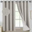Rideaux 100% lin occultant, rideaux obscurcissant avec œillets pour chambre à coucher avec doublure blanche-1451809068-1451809069