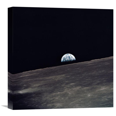Earthrise, Viewed from Apollo 10, 1969 Photographic Print on Wrapped Canvas
