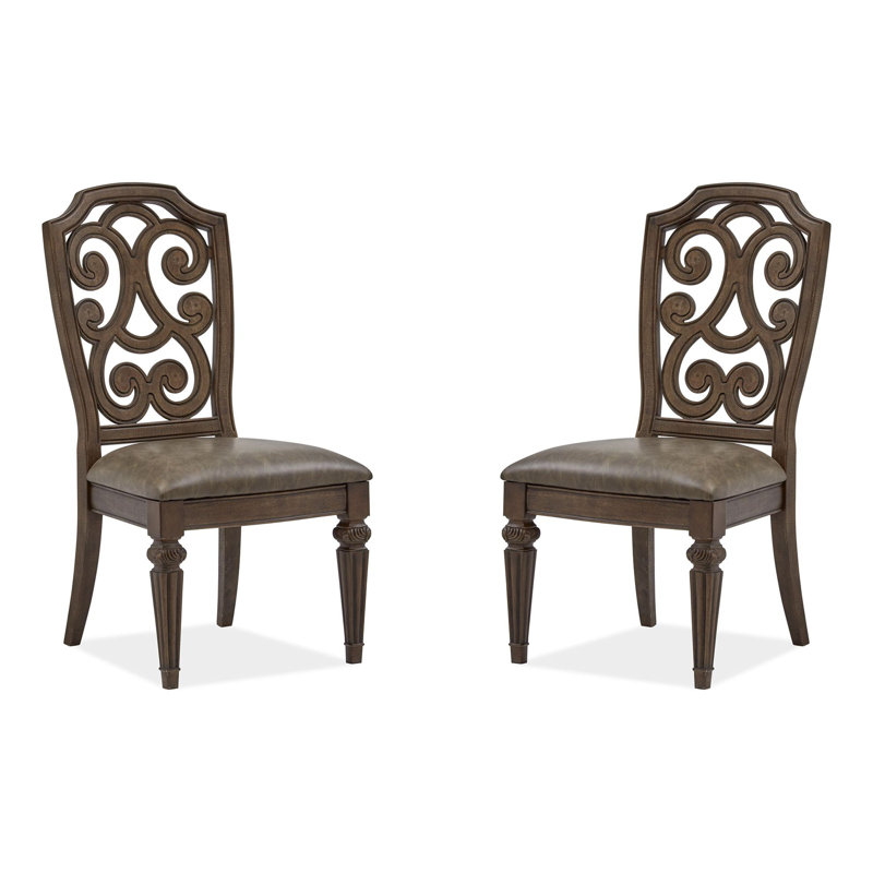 18.75'' H Upholstered Pine Side Chair