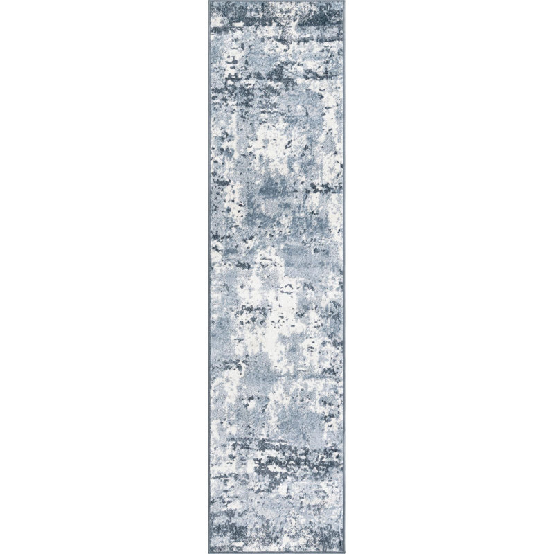 Abstract Indoor Rug, Runner 2' x 8'