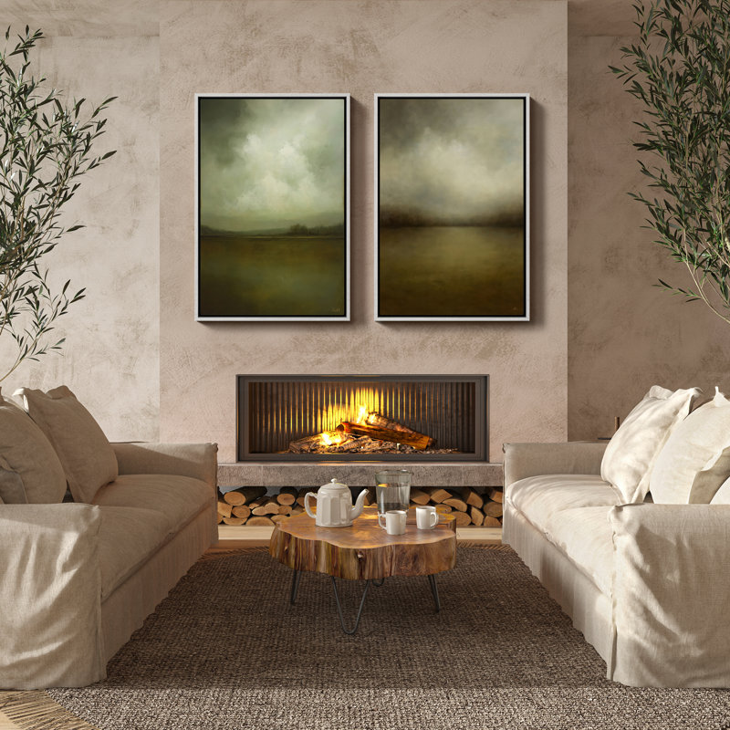 Art mural encadré, rétro, antique et classique pour chambre à coucher - 24 po x 36 po, H 36 po x l 24 po, Blanc
