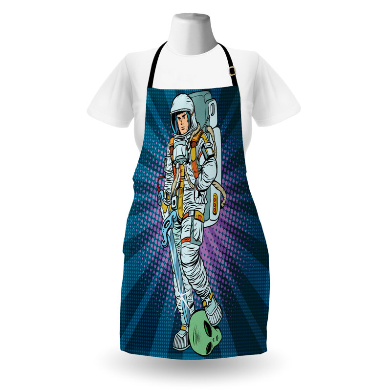 No Pattern Bib Apron