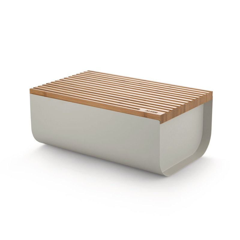MATTINA BREAD BOX,BREAD BIN R, White