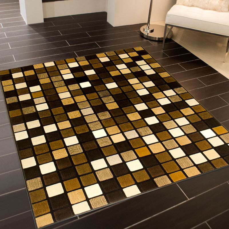 Geometric Indoor Rug, 7'10" x 10'2"