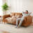 Verona Leather Couch, 88 Inch Leather Sofa for Living Room, Leather Office Couch, Solid Wood Accent-506945953