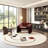 Semi-circular arc  negotiating sofa