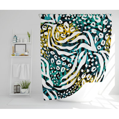 Kirree Polyester Shower Curtain Set