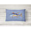 Coussin décoratif intérieur/extérieur fish
