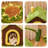 3 Tiers Cat Tree with Condons,Perch,Scratching Posts