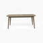 Table de salle à manger d'extérieur extensible en bois d'acacia