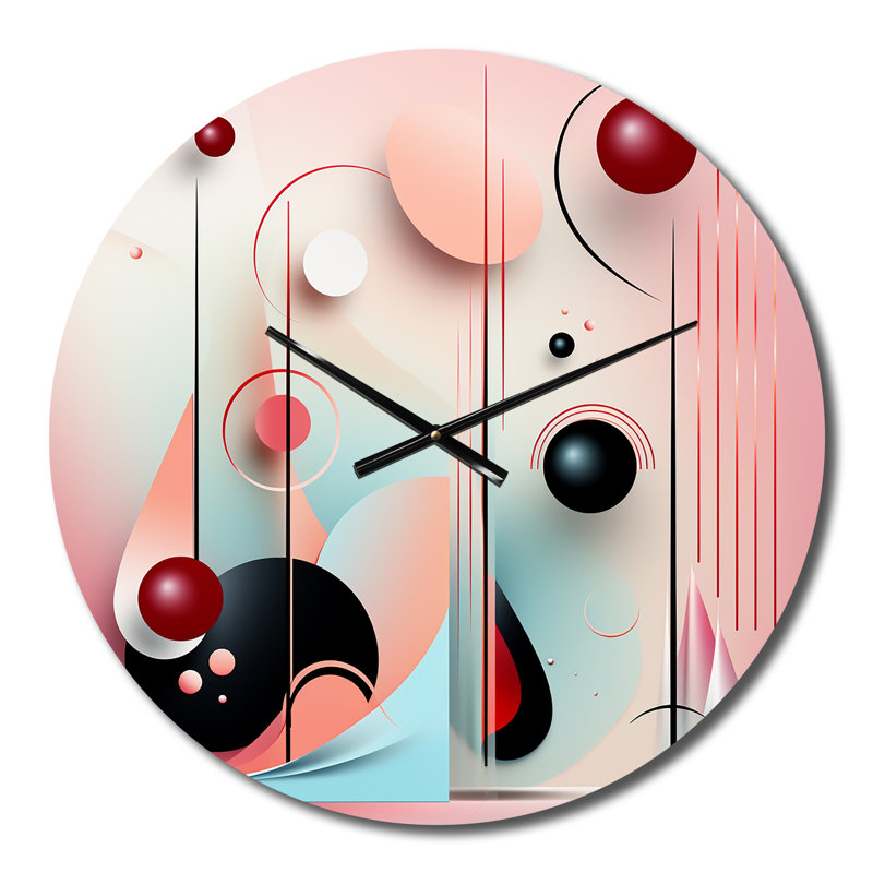 Horloge murale en métal, Petit