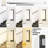 Dimmable LED Flush Mounted Sconce With 5 Colors Switch 1550 Lumens-106815140-106815139