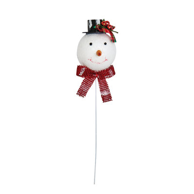Bonhomme de neige sur le prélèvement