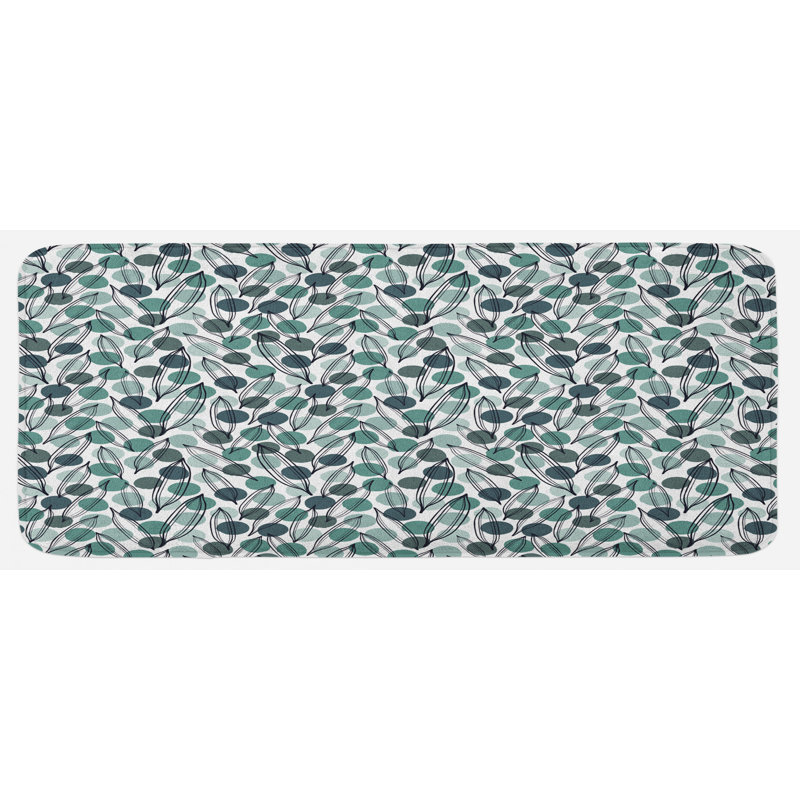 Cottage / Country Synthetic Kitchen Mat