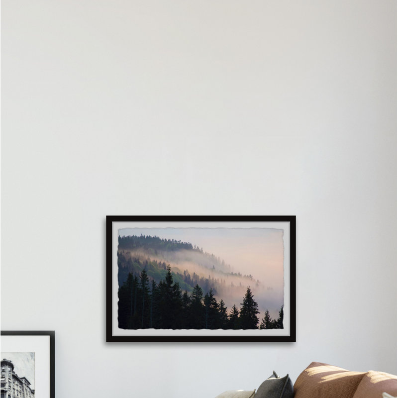 Cold Mist - Single Picture Frame Print, 61cm H x 91cm W x 3.81cm D
