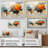 Teal Orange Bold Energy III - Dams Canvas Prints-322710344-322710387